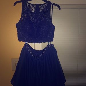Two piece prom/homecoming dress